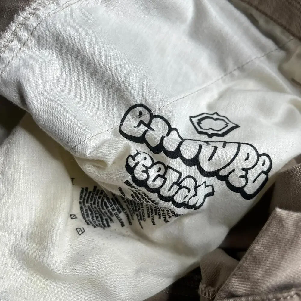 Empyre Cream Cargo Pants Mens 32 Straight Leg Skate‎ Streetwear Utility